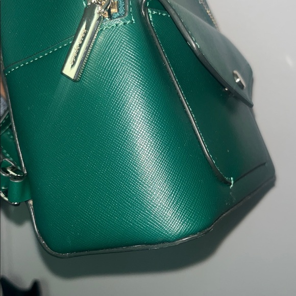 Kate Spade Schuyler mini backpack in the color Deep Jade green. - Picture 11 of 13